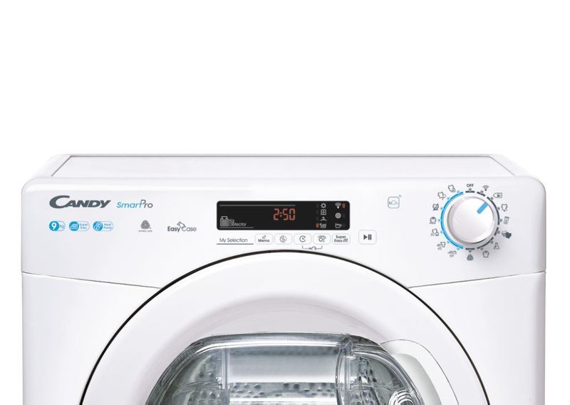 Candy-Smart-Pro-CSOE-H9A2DE-S-asciugatrice-Libera-installazione-Caricamento-frontale-9-kg-A---Bianco