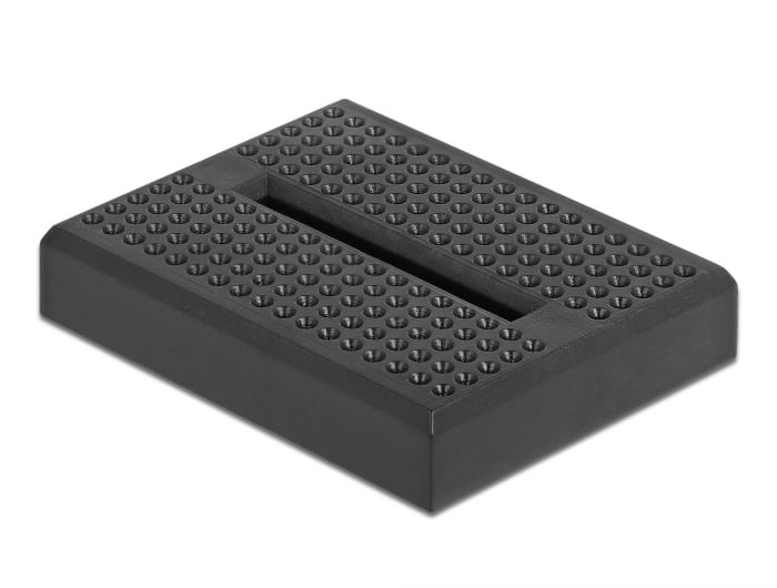 Delock-mini-breadboard-sperimentale-170-contatti-nera