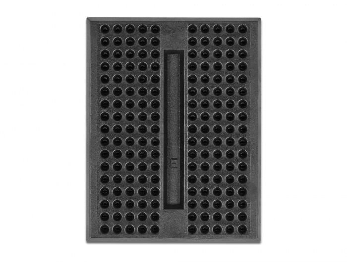 Delock-mini-breadboard-sperimentale-170-contatti-nera