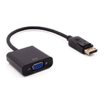 Nilox ADATTATORE DP - VGA M/H 0,15 m DisplayPort VGA (D-Sub) Nero