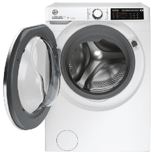 Hoover-H-WASHDRY-500-HD-696AMC-1-S-lavasciuga-Libera-installazione-Caricamento-frontale-Bianco-D