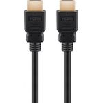 Goobay 41081 cavo HDMI 0,5 m HDMI tipo A (Standard) 2 x HDMI Type A (Standard) Nero