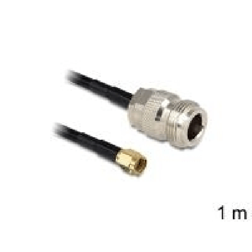 RP-SMA-Stecker--N-Buchse--Kabeltyp-LMR195--Kabeldmpfung-059-dB-pro-Meter--24-GHz-093-dB-pro-Meter--57-GHz--Kabellnge-1-m