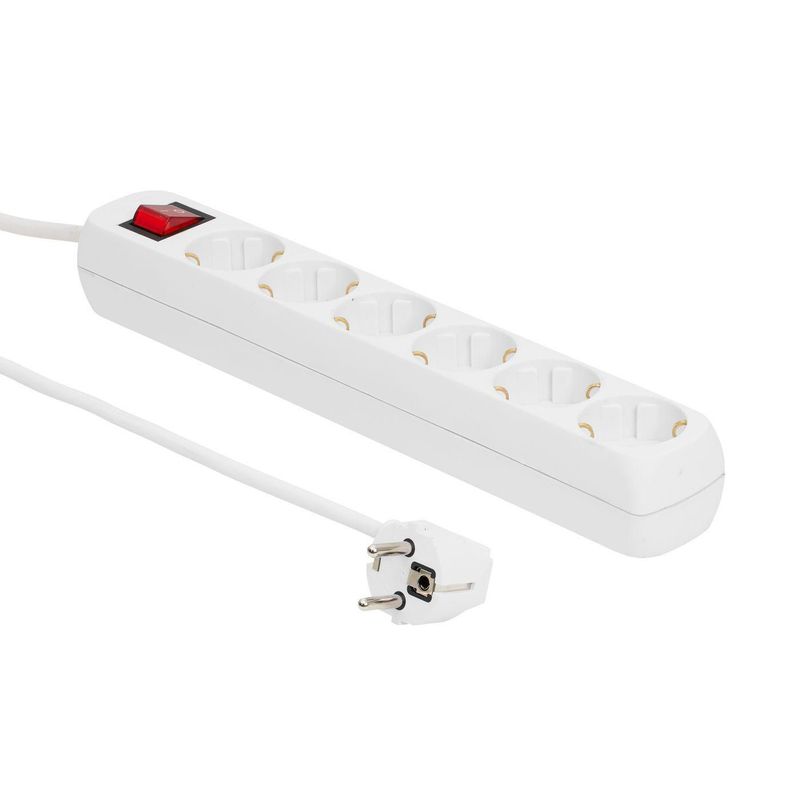 Socket-Schuko-a-6-vie-18-m-di-bianco