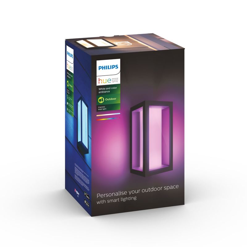 Philips-Hue-White-and-Color-ambiance-Impress-Lampada-Smart-da-parete-rettangolare-Nero