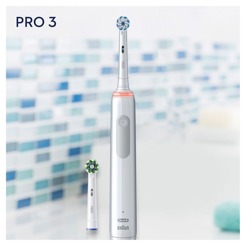 Oral-B-Pro-3-Spazzolino-Elettrico-Ricaricabile---3700-Bianco.-1-Spazzolino---2-Testine