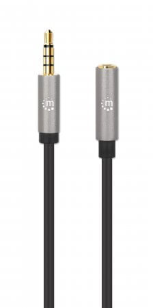 Manhattan-356053-cavo-audio-5-m-3.5mm-Nero