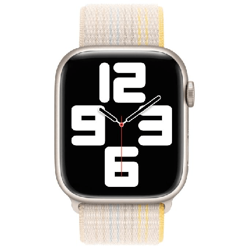 Apple-MPLE3ZM-A-accessorio-indossabile-intelligente-Band-Bianco-Nylon