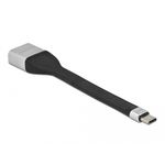 DeLOCK Cavo FPC a nastro piatto USB Type-C per DisplayPort (DP Alt Mode) 4K 60 Hz da 14 cm