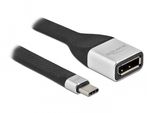 Delock-Cavo-a-nastro-FPC-da-USB-Type-C-a-DisplayPort--DP-Alt-Mode--4K-60-Hz-14-cm