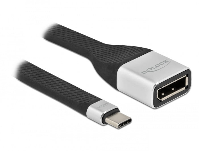 Delock-Cavo-a-nastro-FPC-da-USB-Type-C-a-DisplayPort--DP-Alt-Mode--4K-60-Hz-14-cm