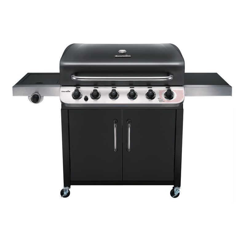 Char-Broil-Convective-640-B-XL-Grill-Carrello-Gas-Nero-Acciaio-inossidabile