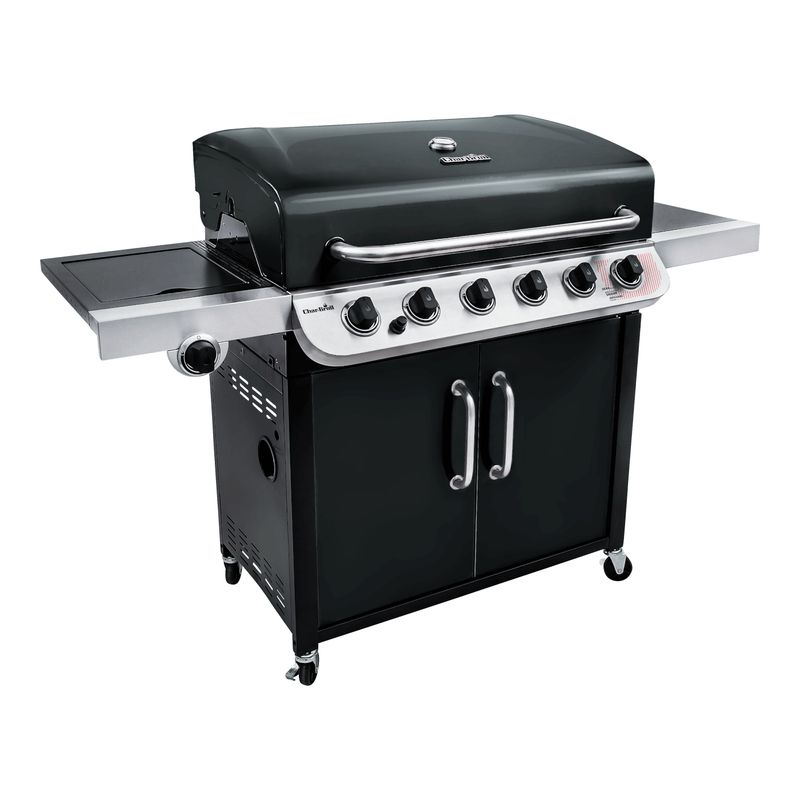 Char-Broil-Convective-640-B-XL-Grill-Carrello-Gas-Nero-Acciaio-inossidabile