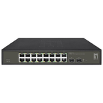 Level One LevelOne GES-2118 switch di rete Gestito L2 Gigabit Ethernet (10/100/1000) Nero