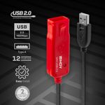 Lindy-42782-cavo-USB-12-m-USB-2.0-USB-A-Nero