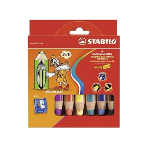 STABILO woody 3 in 1 Multi 6 pz