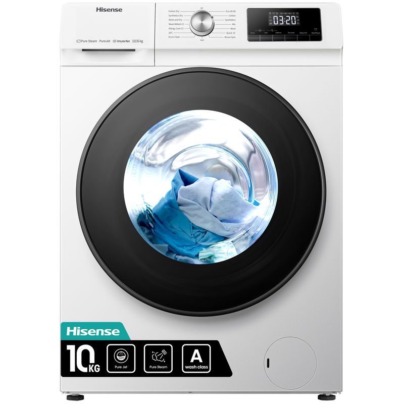 Hisense-WDQA1014EVJM-lavasciuga-Caricamento-frontale-Bianco-D