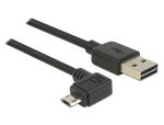 Cavo-Delock-EASY-USB-2.0-A--EASY-Micro-B-sinistro-destro-3-m