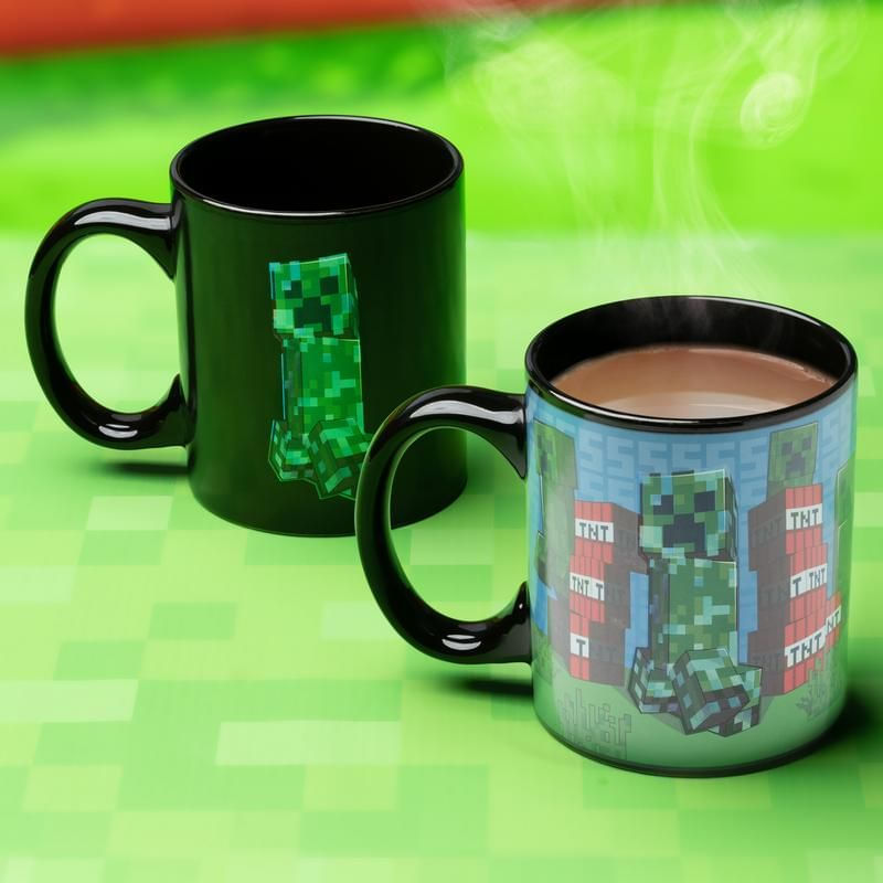 Paladone-Minecraft-Creeper-Heat-Change-Mug-tazza-Multicolore-Universale-1-pz