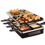 Russell-Hobbs-Multi-Raclette-3-in-1-griglia-per-raclette-8-persona-e--1400-W-Nero