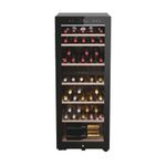 Haier-Wine-Bank-50-Serie-7-HWS77GDAU1-Cantinetta-vino-con-compressore-Libera-installazione-Nero-77-bottiglia-bottiglie