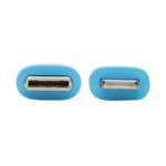 Tripp-Lite-M102AB-003-S-LB-cavo-Lightning-091-m-Blu