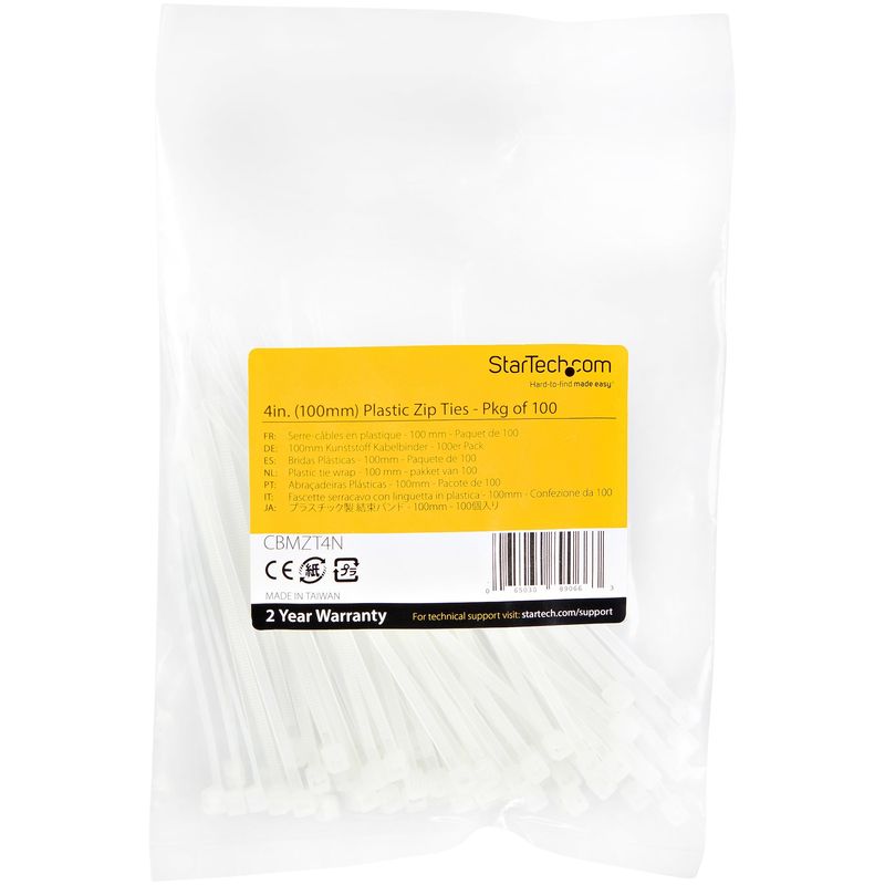 StarTech.com-Fascetta-Fermacavi-da-10cm---Fascetta-in-Plastica-Stringicavo-Larga-2mm-Diametro-del-Fascio-22mm-Resistenza