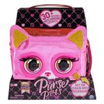 Spin Master Purse Pets | Borsetta in versione Metallic Cagnolino | Oltre 30 Effetti sonori e reazioni