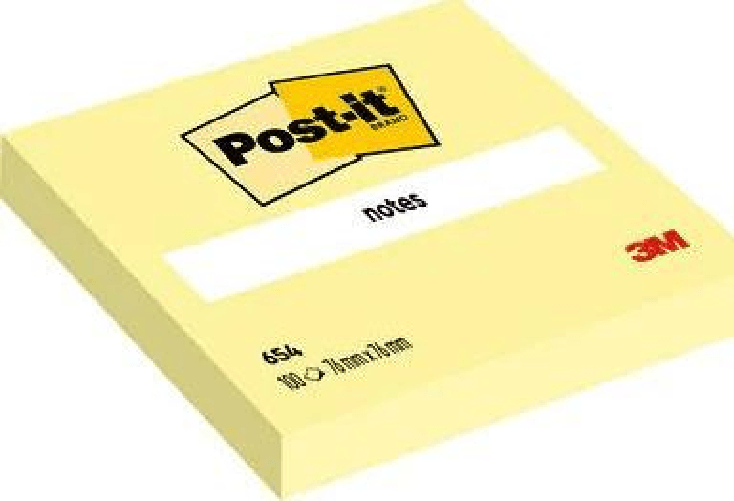Post-It Foglietti riposizionabili Giallo Canary Post-it 76x76 mm - 12 blocchetti da 100 ff  - 7100290160