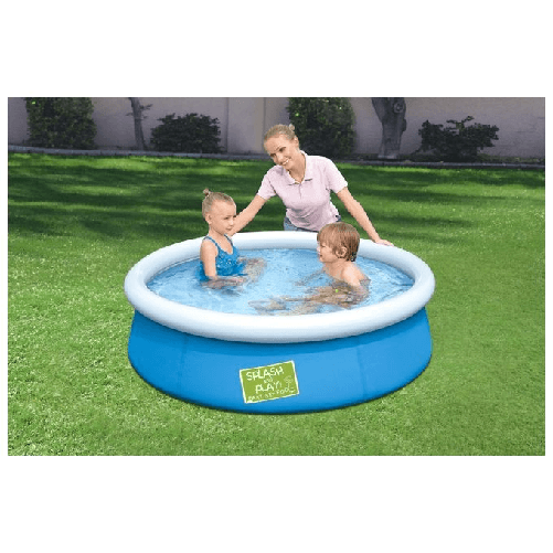 Bestway-Fast-Set-57241-piscina-fuori-terra-Piscina-gonfiabile-477-L-Blu-Verde-Arancione