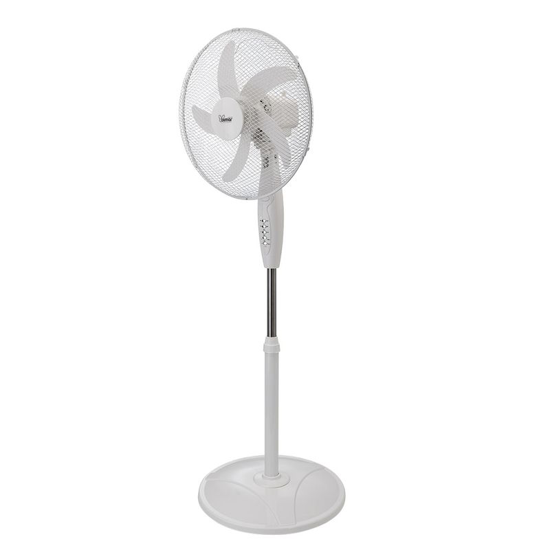 bimar-VP43T-Ventilatore-a-Piantana-Elettronico-40-cm-con-Telecomando-e-Timer-5-Pale-Oscillazione-Automatica-Inclinazione-Alto-Basso-Motore-da-40W-123-cm