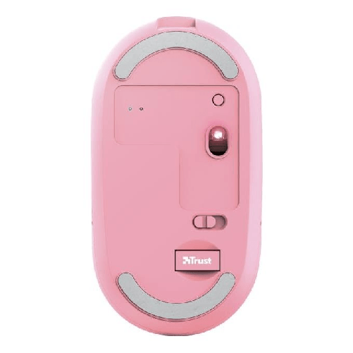 Trust-Puck-mouse-Ambidestro-RF-senza-fili---Bluetooth-Ottico-1600-DPI