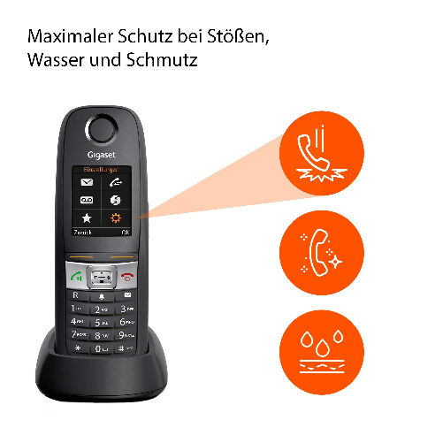 Gigaset-E630HX-Telefono-Cordless-Nero