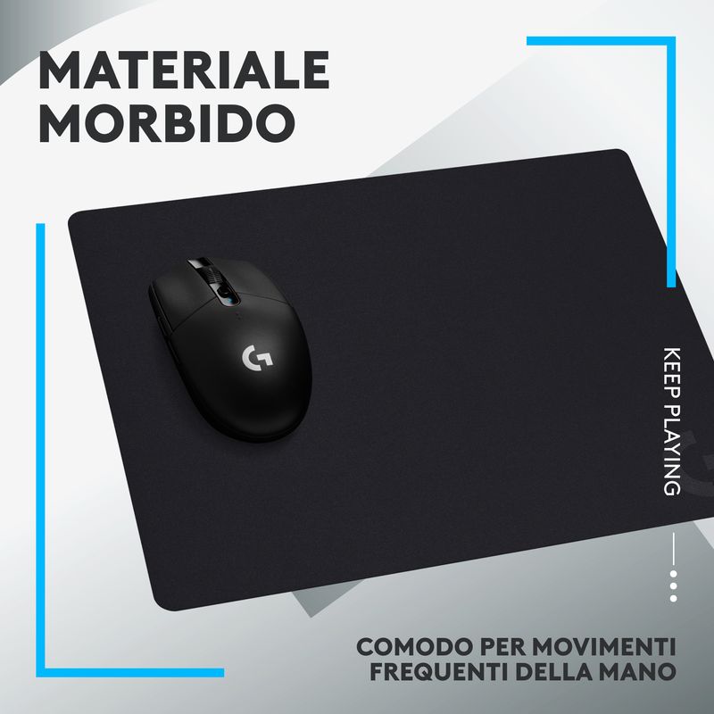 Logitech-G-G240-Tappetino-per-mouse-per-gioco-da-computer-Nero