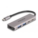 Delock USB 5 Gbps 2 porte USB Type-C e hub a 2 porte Type-A con connessione USB Type-C