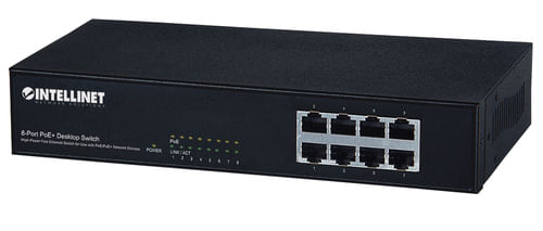 Intellinet-560764-switch-di-rete-Fast-Ethernet--10-100--Supporto-Power-over-Ethernet--PoE--Nero