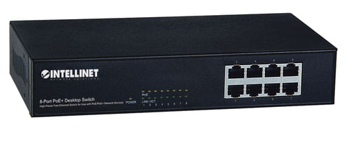 Intellinet-560764-switch-di-rete-Fast-Ethernet--10-100--Supporto-Power-over-Ethernet--PoE--Nero