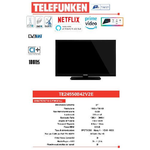 Telefunken-TE24550B42V2E-TV-61-cm--24---HD-Smart-TV-Nero