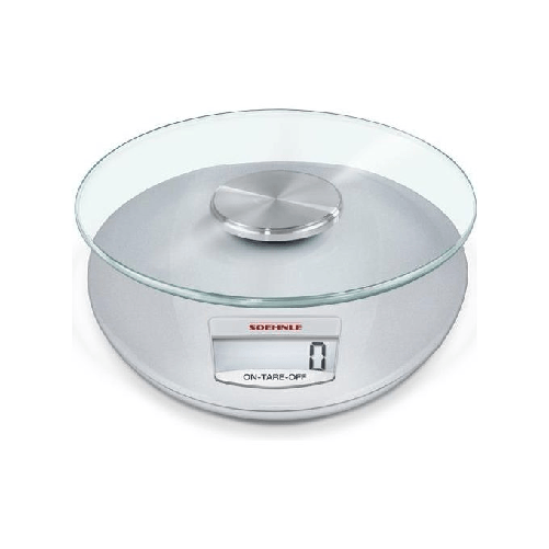 Soehnle-Roma-Silver-Argento-Bilancia-da-cucina-elettronica