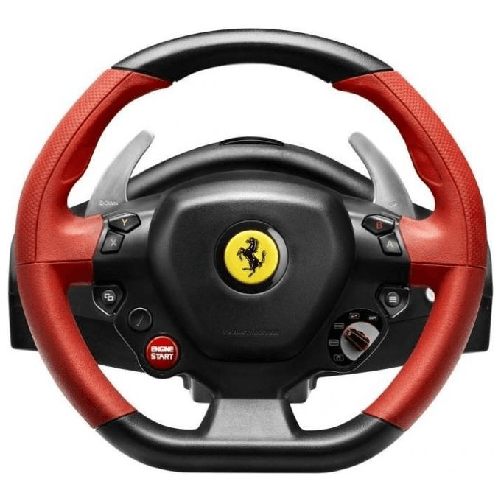 Thrustmaster-Ferrari-458-Spider-Nero-Rosso-Sterzo---Pedali-Xbox-One