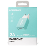 Pantone-Celly-PT-AC1USBL-Caricabatterie-per-dispositivi-mobili-Universale-Ciano-AC-Interno