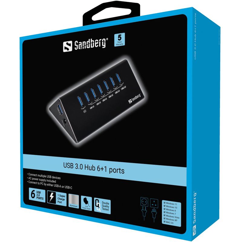 Sandberg-USB-3.0-Hub-61-ports