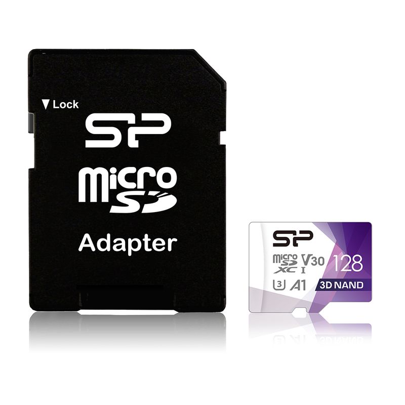 Scheda-Micro-SD-Silicon-Power-Superior-Pro-128GB