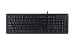 Tastiera-A4-Tech-KR-92-Nero-Monocromatica-Inglese-QWERTY