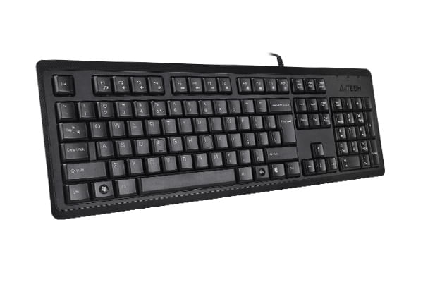 Tastiera-A4-Tech-KR-92-Nero-Monocromatica-Inglese-QWERTY