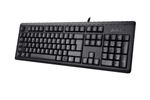 Tastiera-A4-Tech-KR-92-Nero-Monocromatica-Inglese-QWERTY