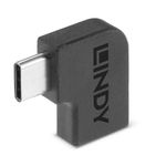 Lindy 41894 adattatore per inversione del genere dei cavi USB 3.2 Type C Nero (Usb 3.2 Type C To C Adapter - 90 - Warran