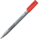 Staedtler Penna a punta sintetica Staedtler Lumocolor non-permanente 316 F 06 mm rosso - 316-2