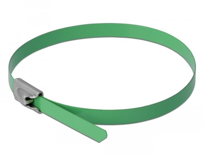 Delock-Fascette-fermacavo-in-acciaio-inossidabile-L-300-x-P-46-mm-verde-10-pezzi