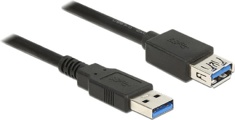 Delock-Cavo-di-prolunga-USB-3.0-tipo-A-maschio--USB-3.0-tipo-A-femmina-05-m-nero